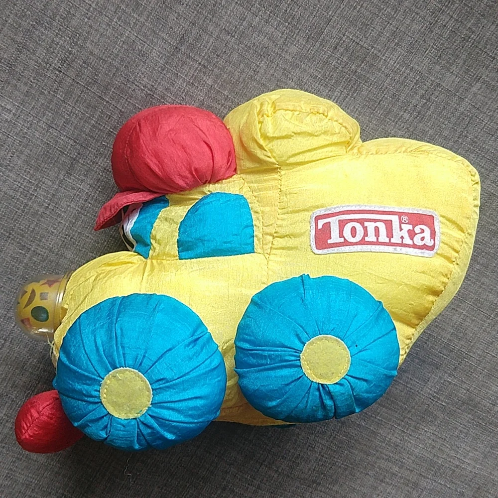 90s Vintage Tonka Trucks Plush Toy